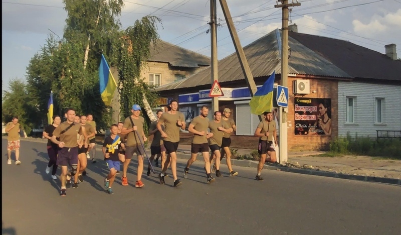 Відбувся пам'ятний забіг | Новини Старобільськ