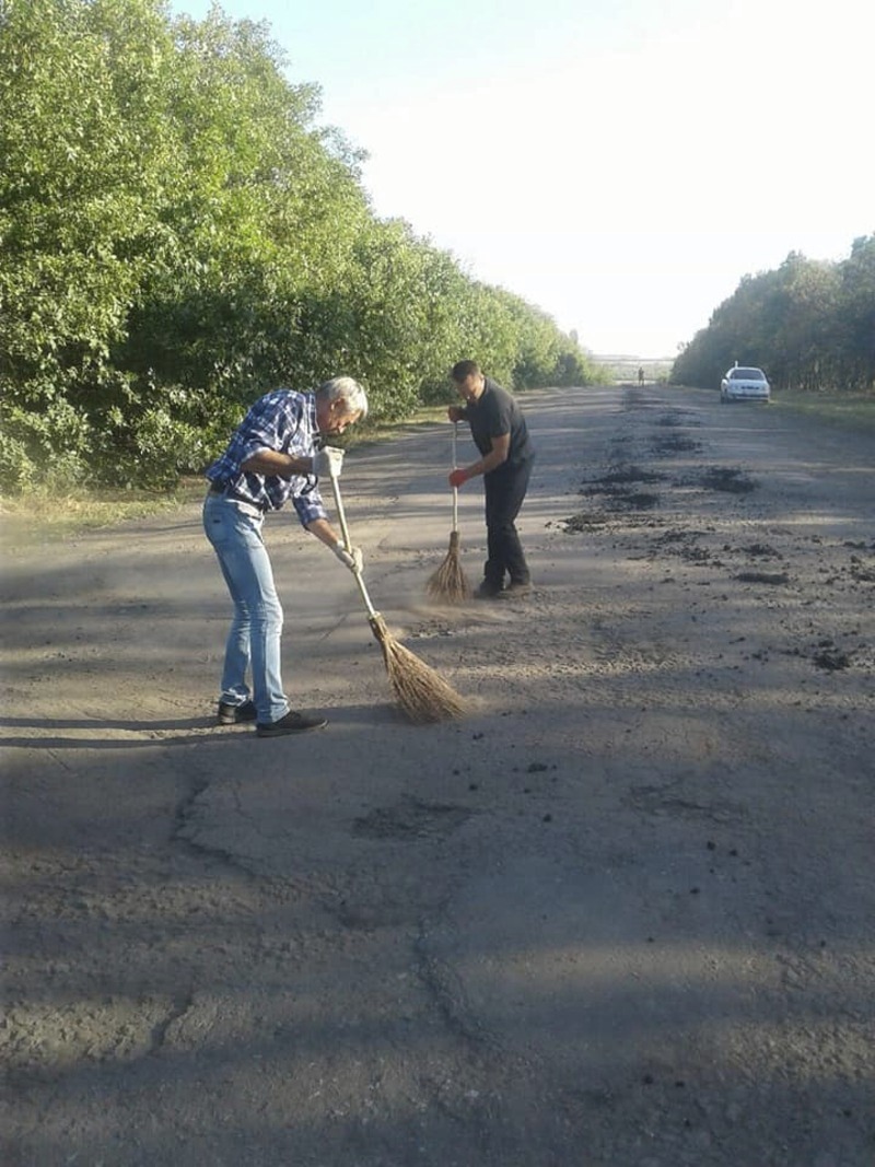 Ямковий ремонт до Вишневого