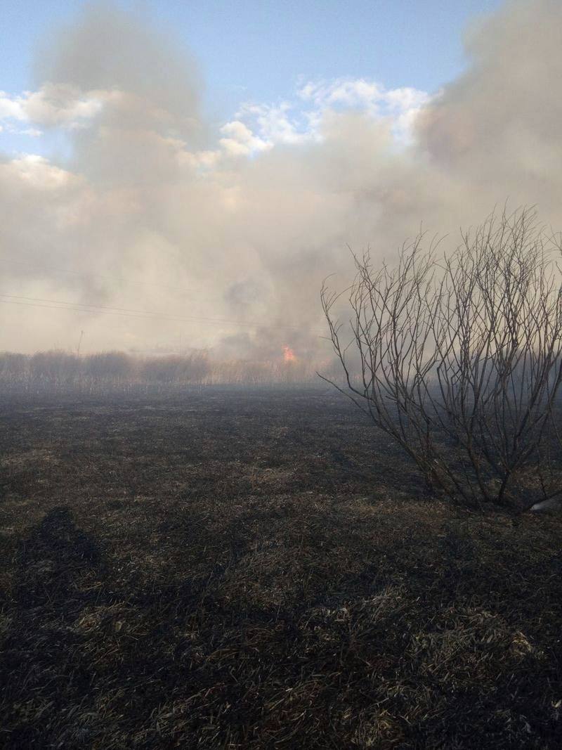 Пожежа в  Половинкиному