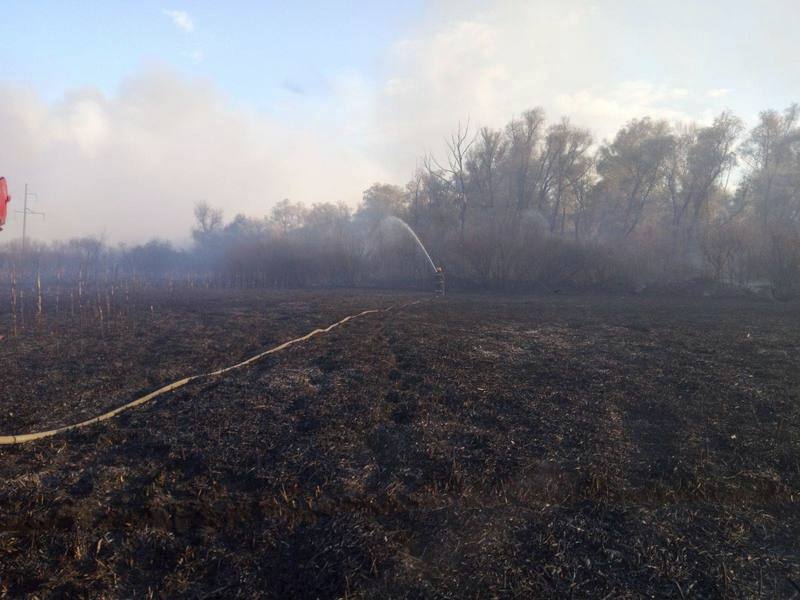 Пожежа в  Половинкиному