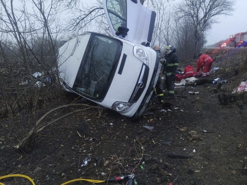 ДТП за участі пасажирського мікроавтобусу | Новини Старобільськ