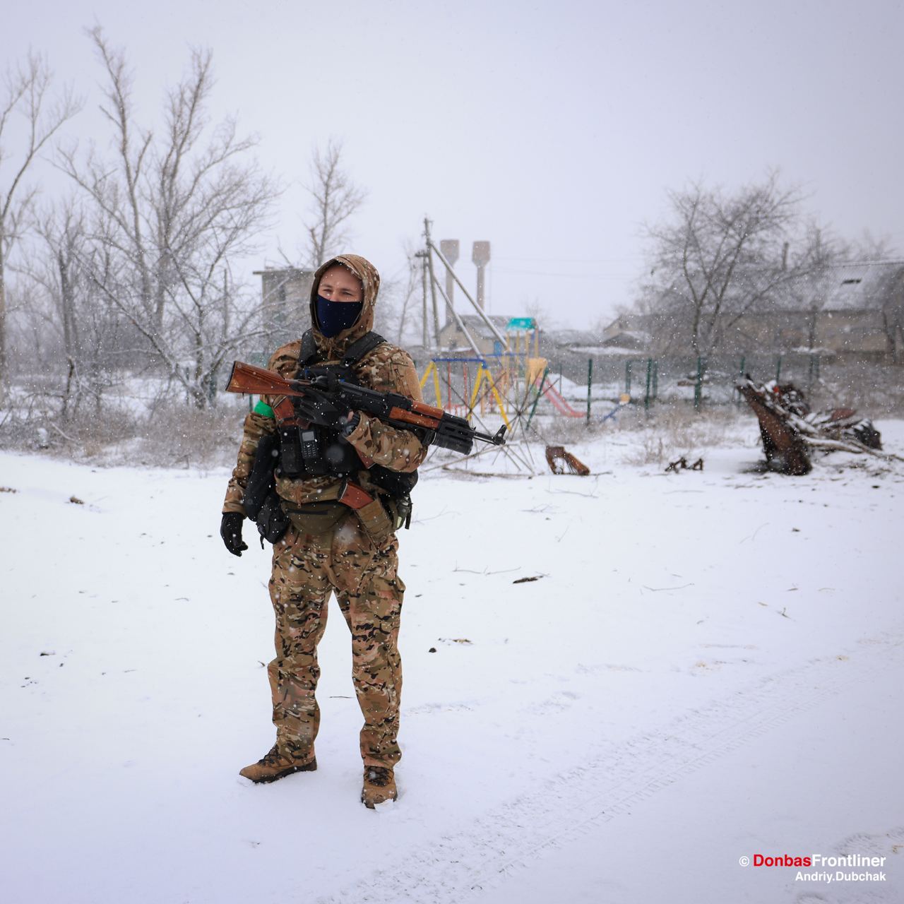 Фото з сел біля передньої лінії