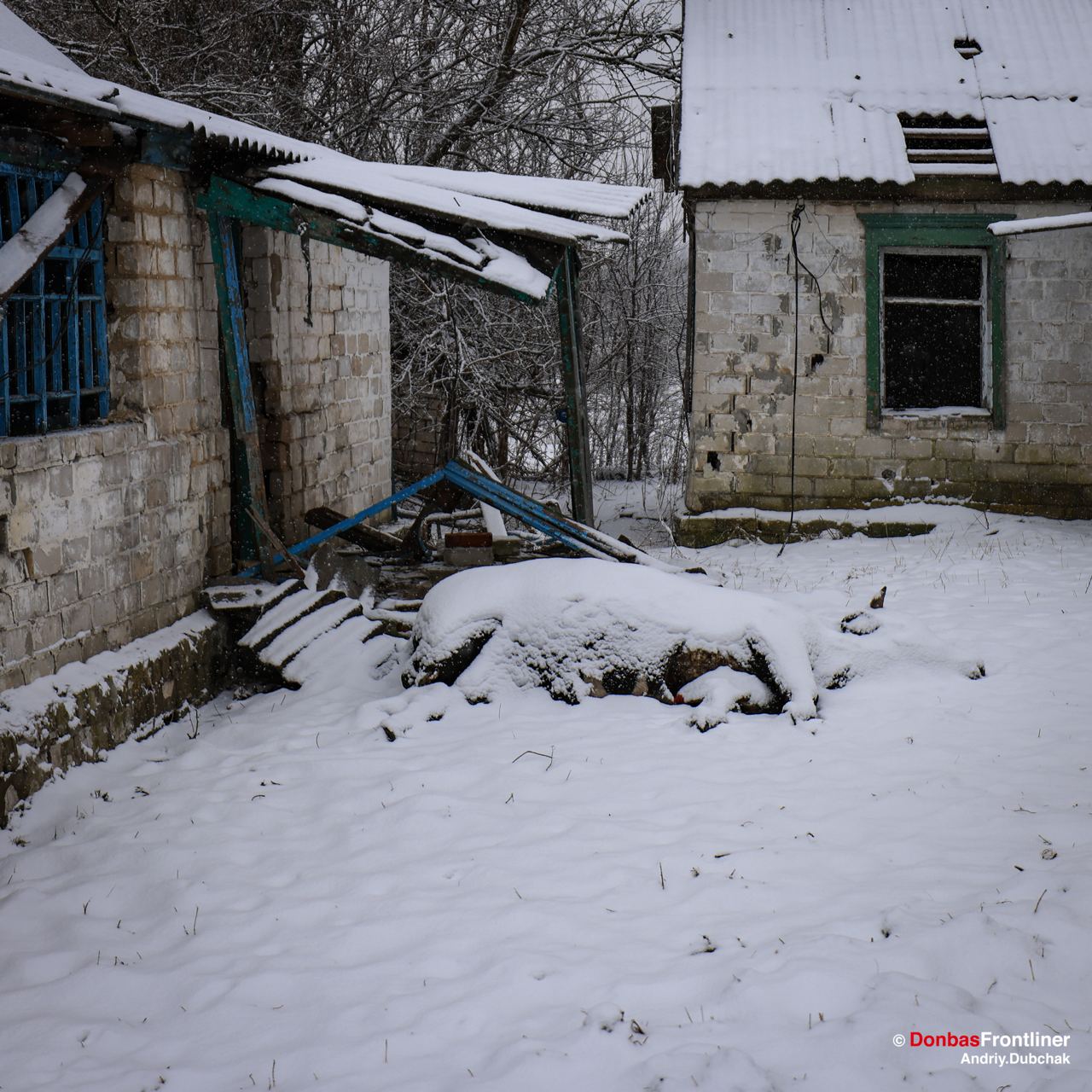 Фото з сел біля передньої лінії