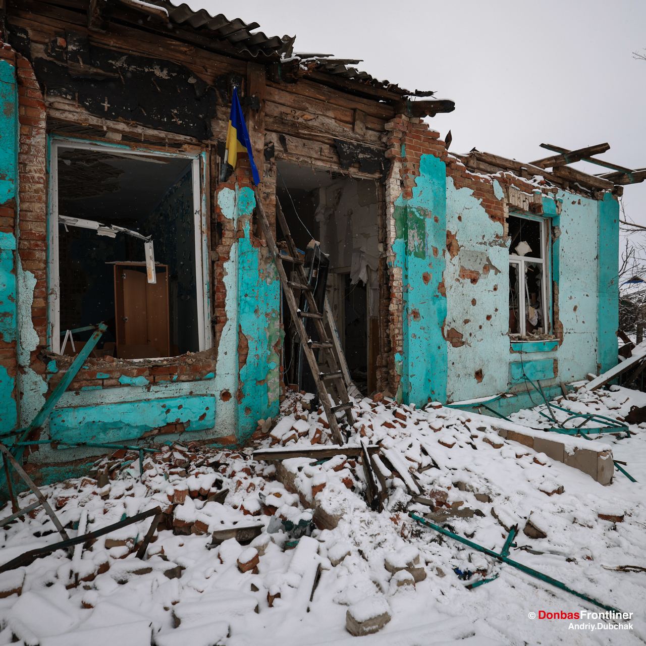 Фото з сел біля передньої лінії