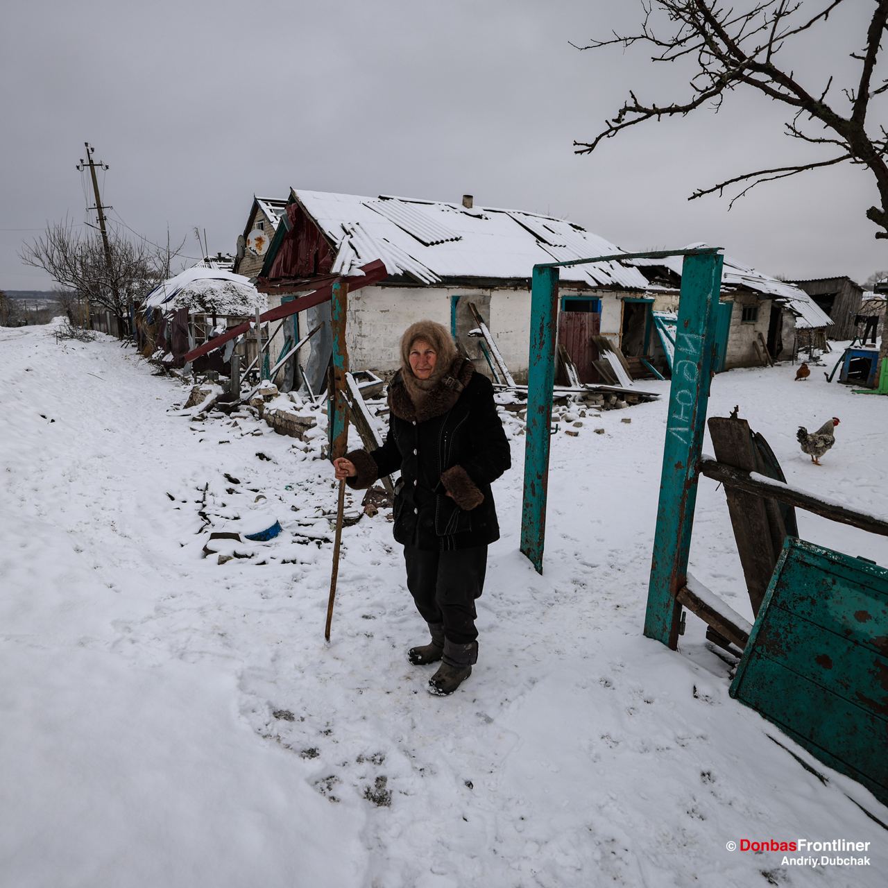 Фото з сел біля передньої лінії