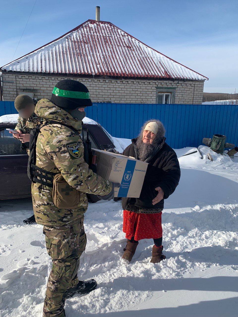 Мешканцям Греківки привезли гуманітарку