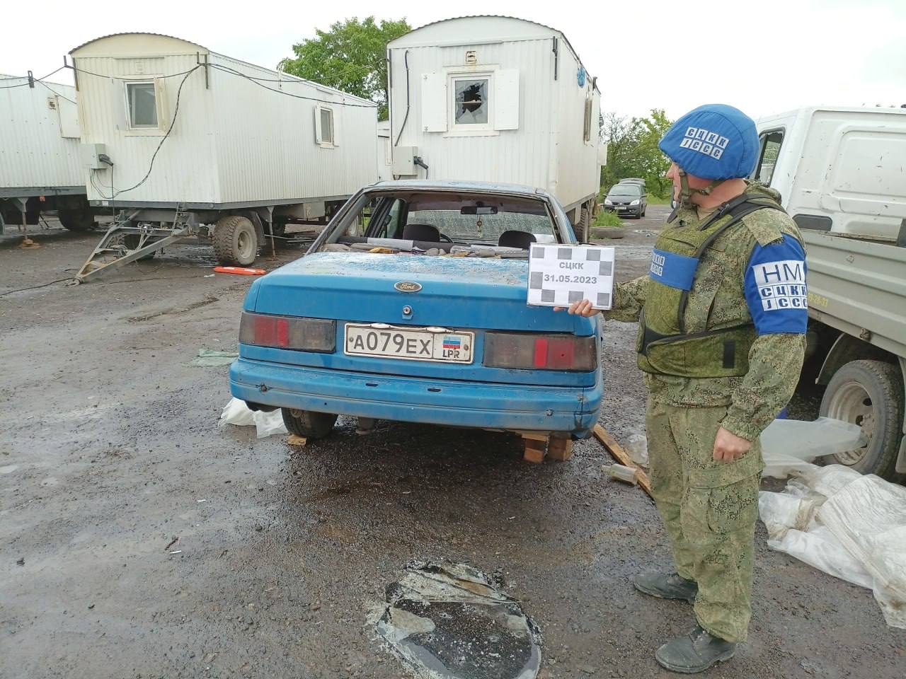 Вибухи в селищі Карпати, що на Луганщині