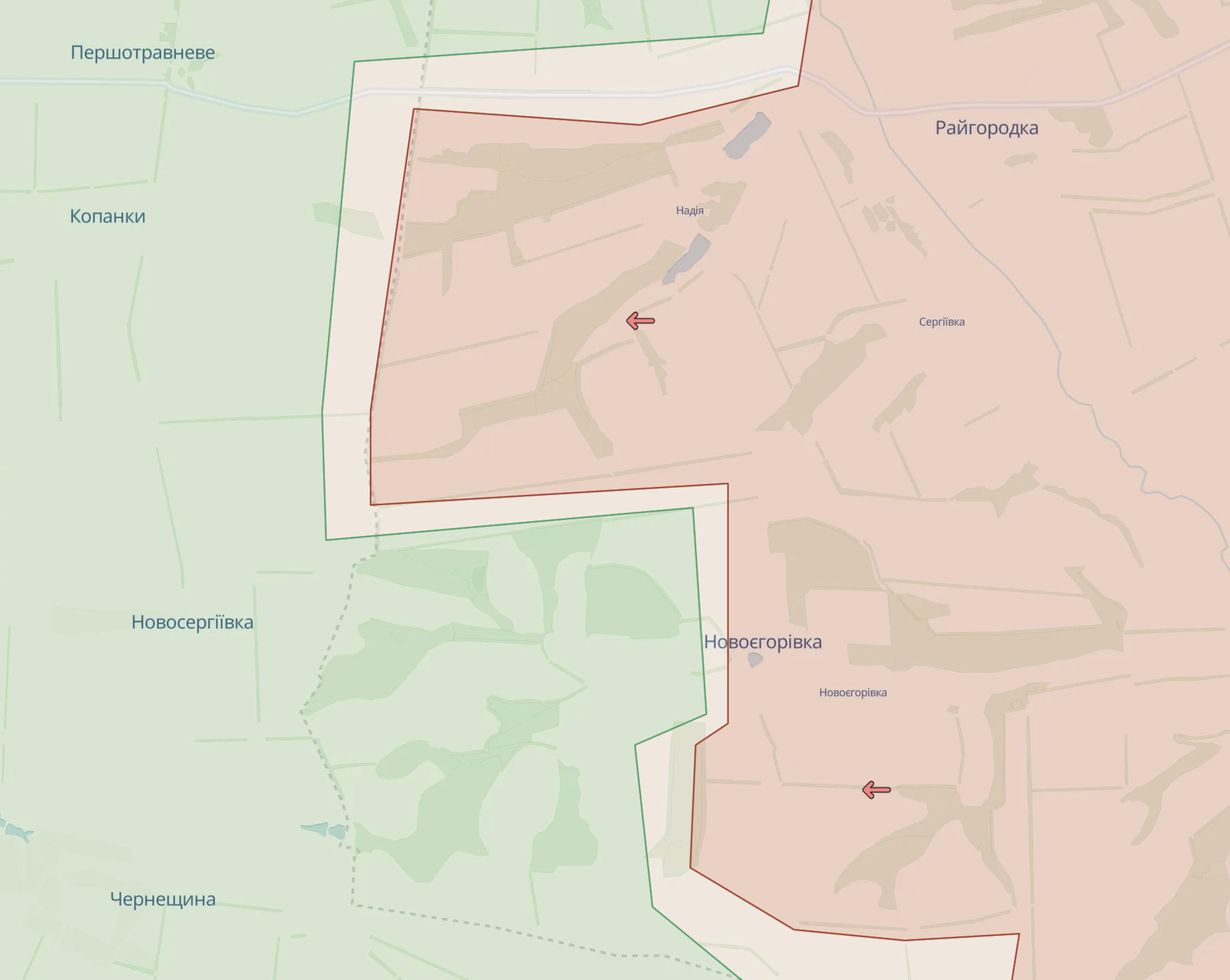 Окупанти захопили три села на Сватівському напрямку