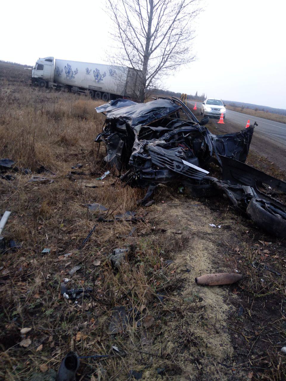 На Старобільщині  у ДТП загинув водій