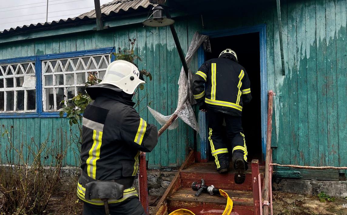 У Верхній Покровці сталася пожежа