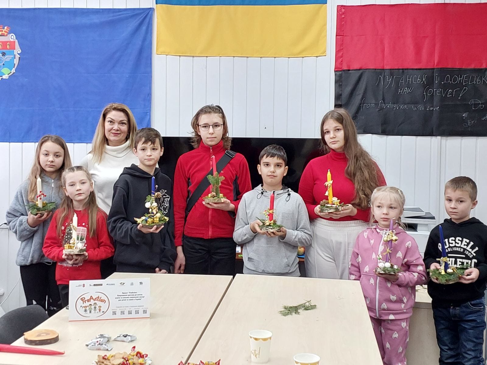 Діти Луганщини відзначили свято Миколая у Івано-Франківську 