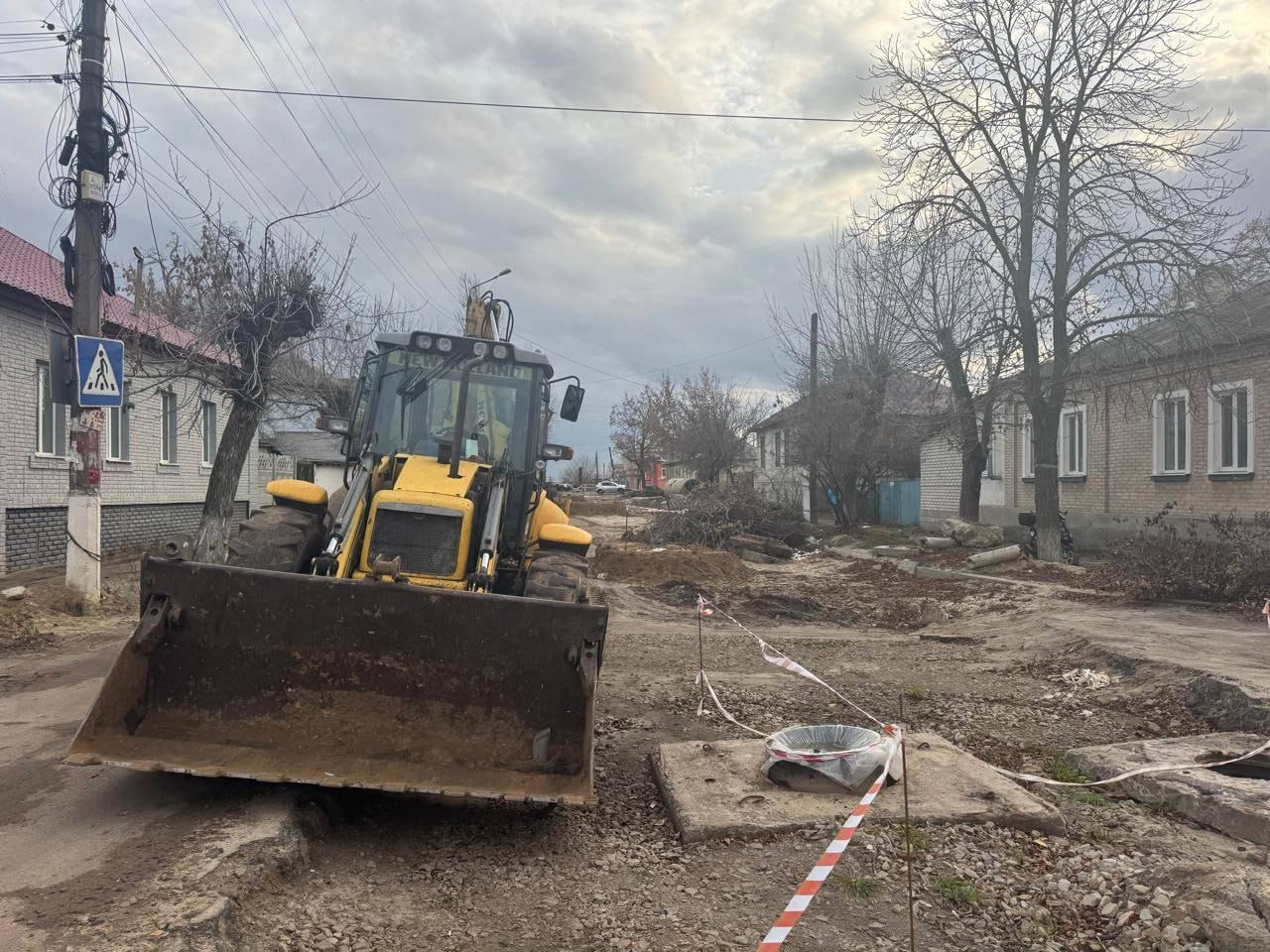 Вулиця Велика Садова в Старобільську розрита | Новини Старобільськ