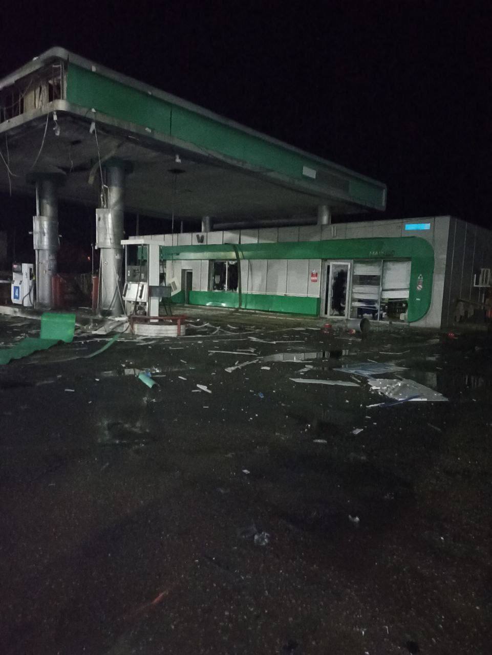 У Новоайдарі вибухнула АЗС