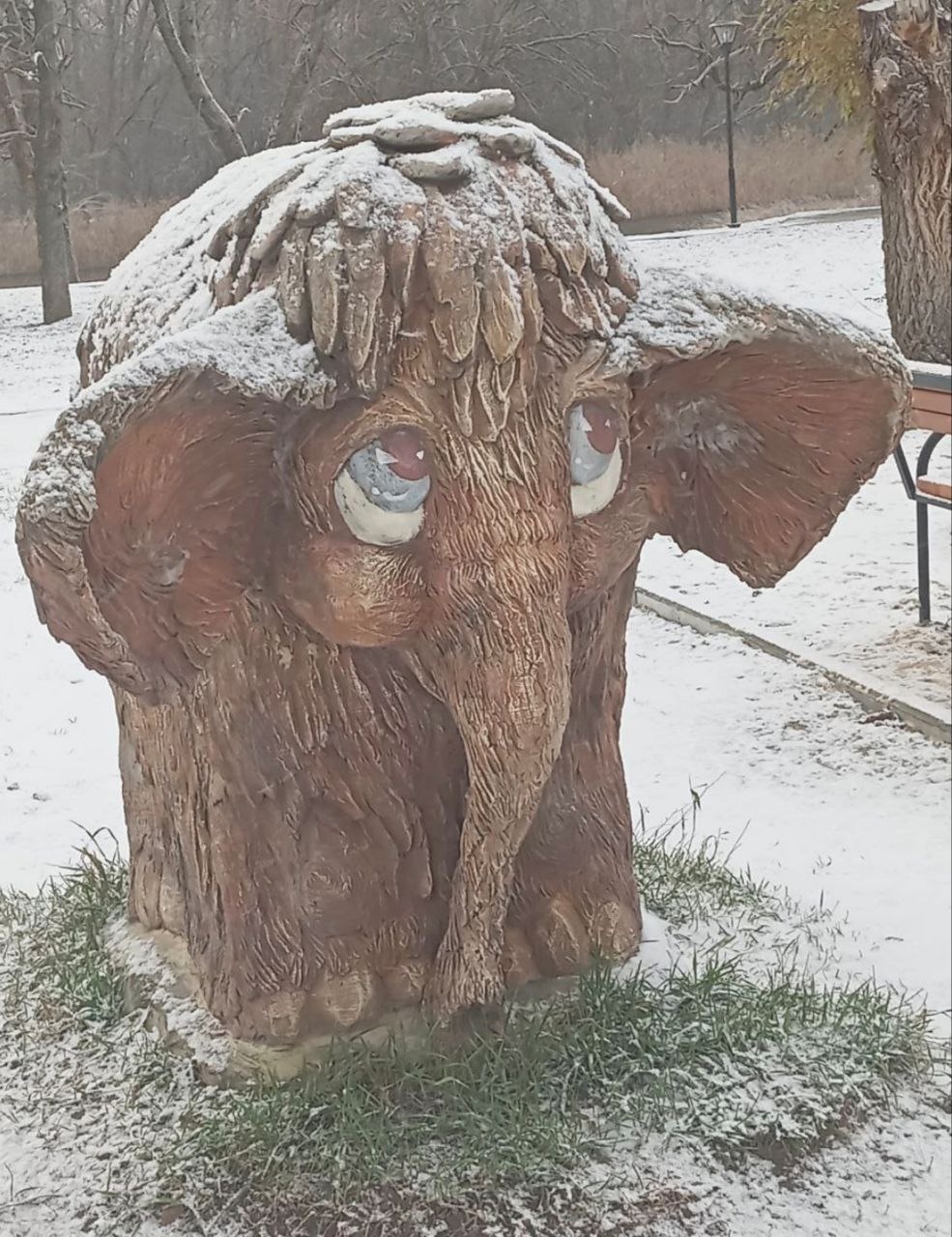 Трохи світлин з присипаного снігом Старобільська | Новини Старобільськ