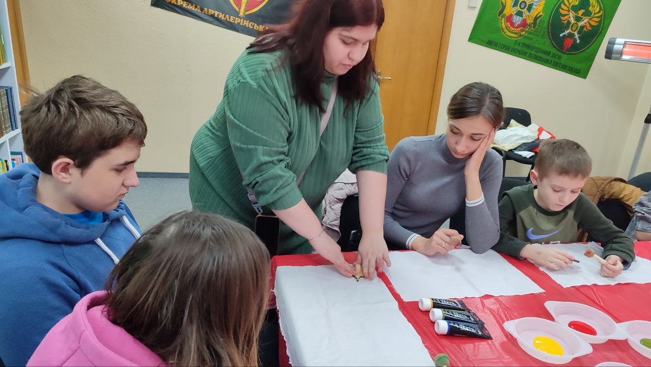 Провели майстер-клас із зимової вибійки | Новини Старобільськ