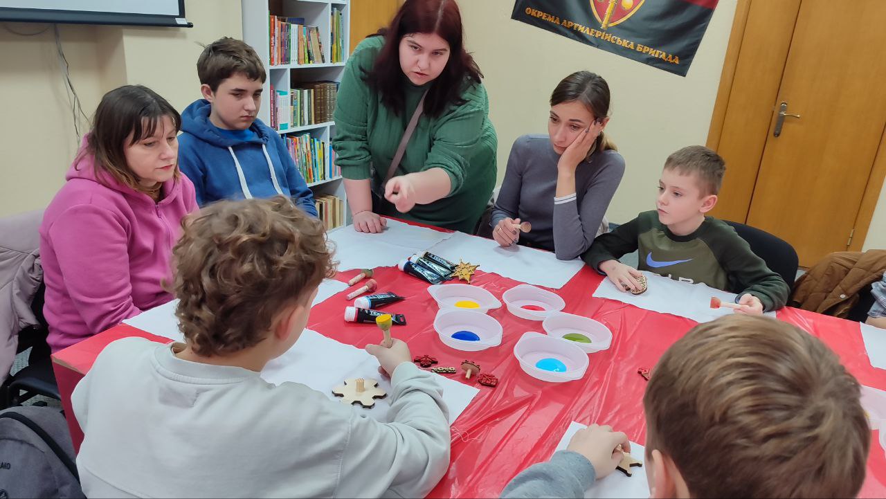 Провели майстер-клас із зимової вибійки | Новини Старобільськ