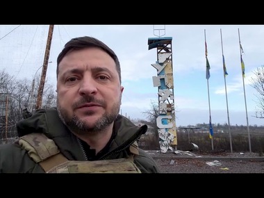 Зеленський у Куп'янську і пропаганда рф