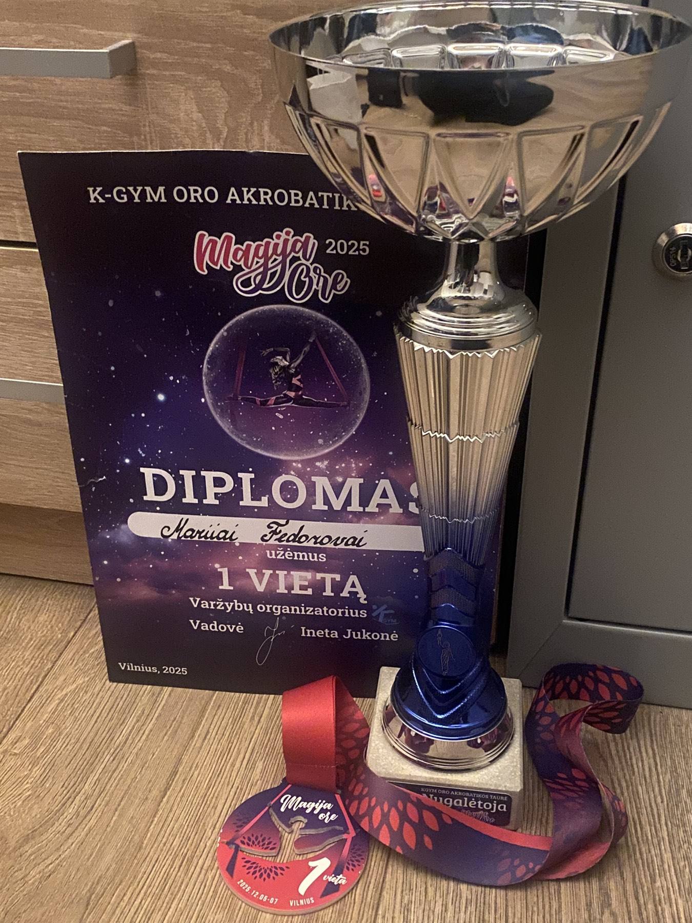 Учениця Лиманського ліцею стала кращою на чемпіонаті з гімнастики