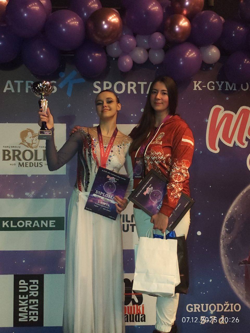 Учениця Лиманського ліцею стала кращою на чемпіонаті з гімнастики