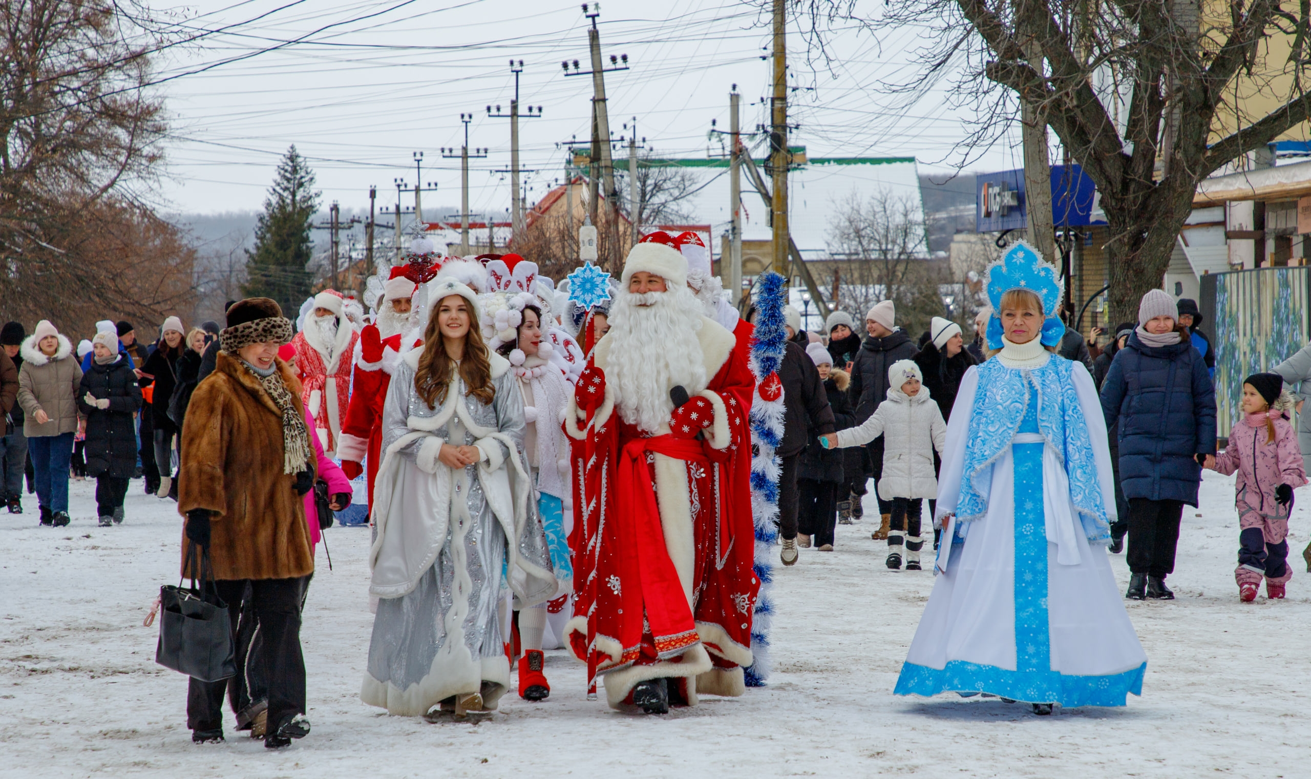 В окупованому Старобільську відкривали ялинку  | Новини Старобільськ