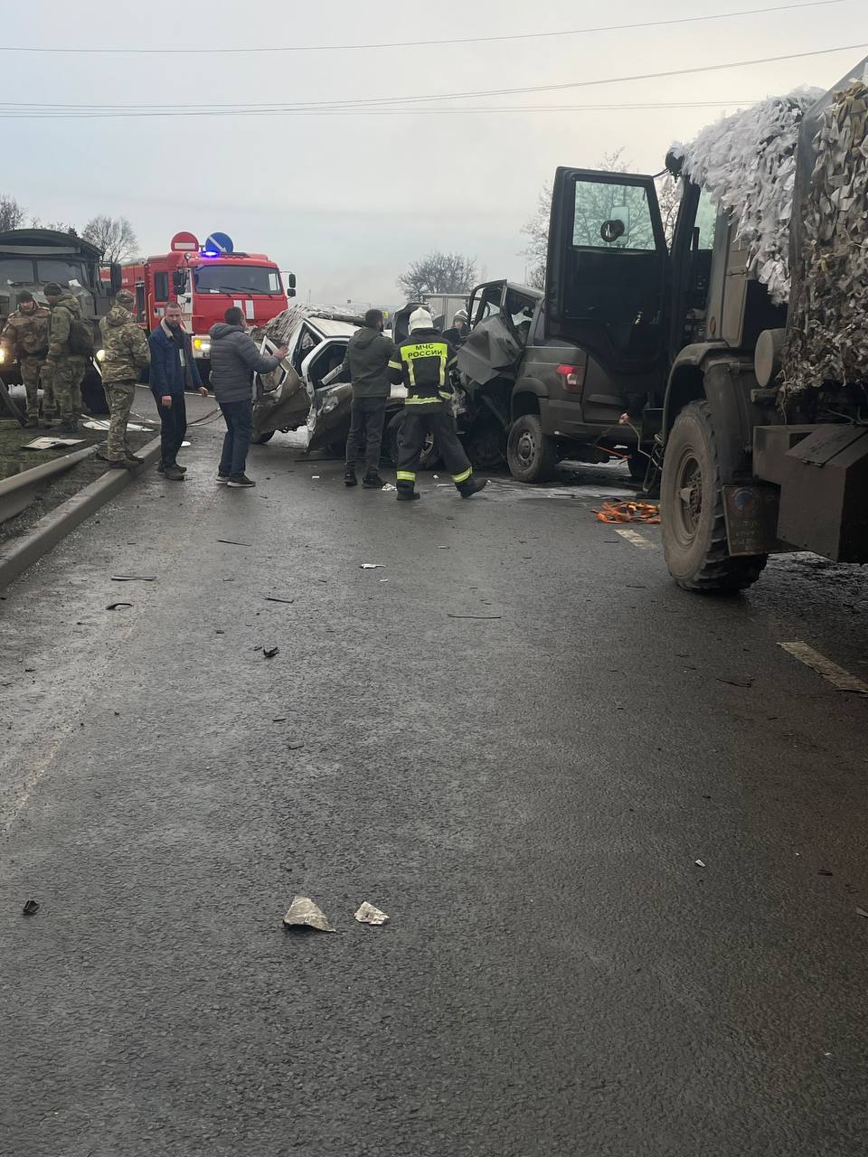 Окупанти загинули в ДТП