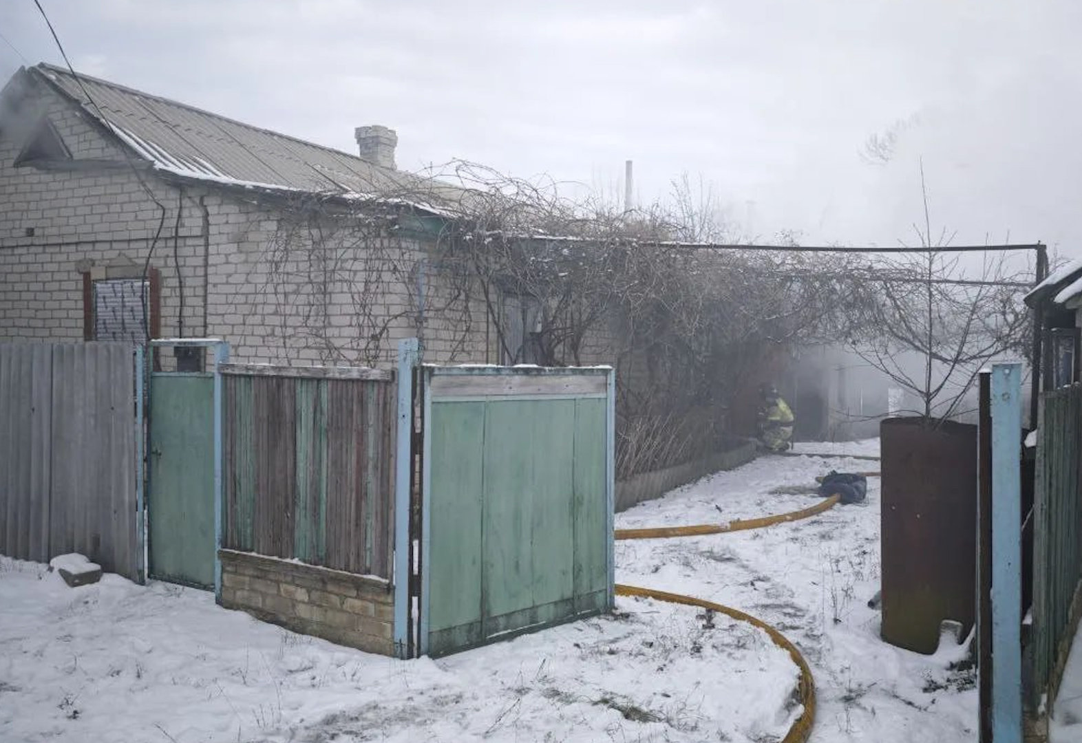 У Старобільському районі під час пожежі загинула людина
