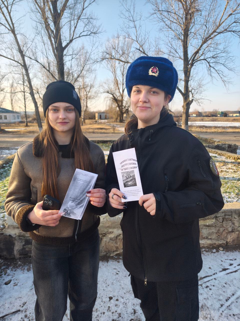 У Проїжджому роздавали буклети задля "боротьби з тероризмом"