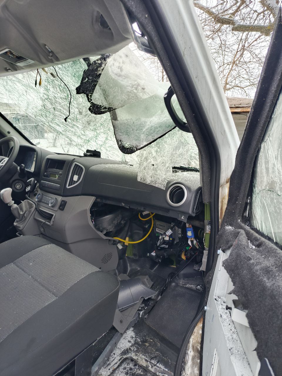 В окупованому Сватовому уражено броньовану "швидку"