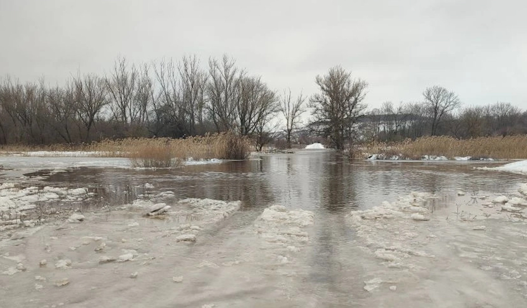 На окупованій Луганщині підтоплено 12 мостів через підйом води