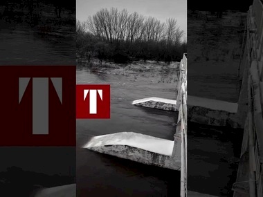 Шлюзи на Айдарі у Старобільську, повінь 2026 року | Новини Старобільськ