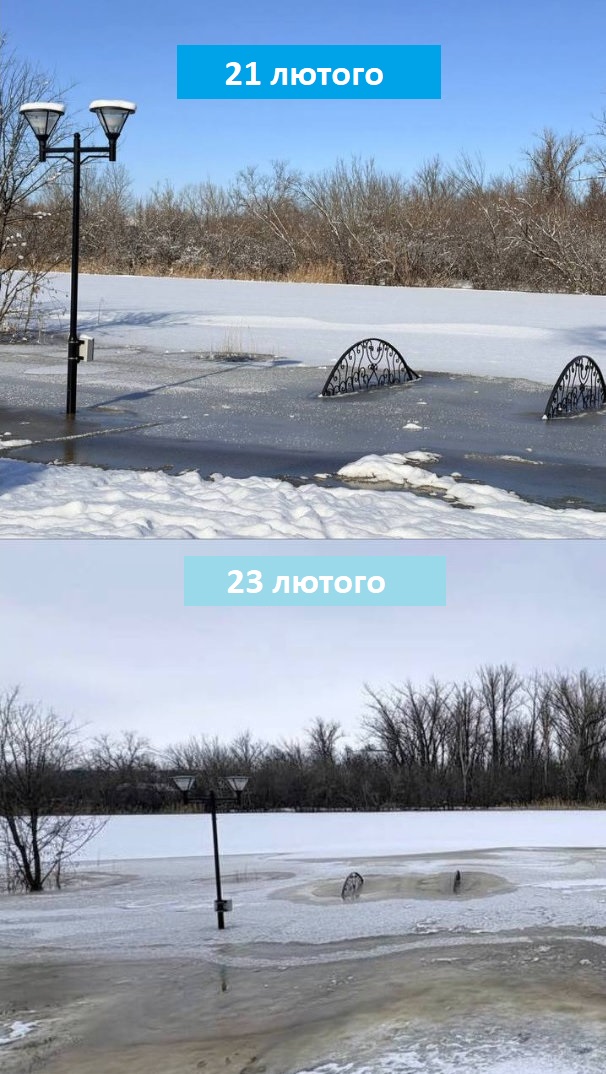 Рівень води в річці Айдар продожує зростати | Новини Старобільськ