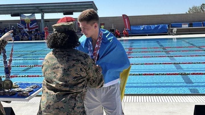 Ветеран з Луганщини виборов чотири «золота» на змаганнях у США