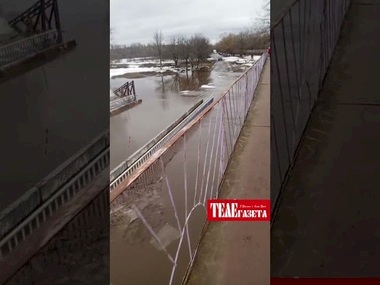 На окупованій Луганщині мости залишаються підтопленими