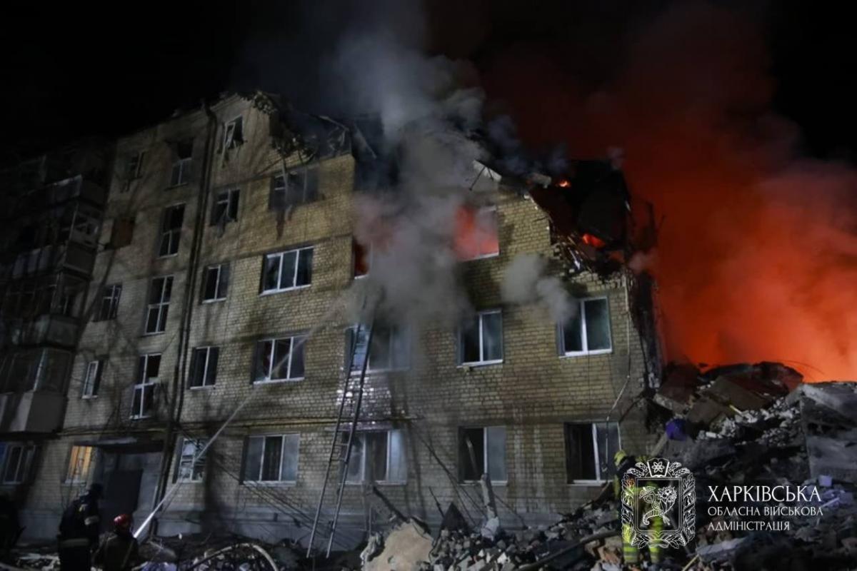 Масована нічна атака РФ: сотні дронів і ракет, загиблі у Харкові та проблеми з енергетикою