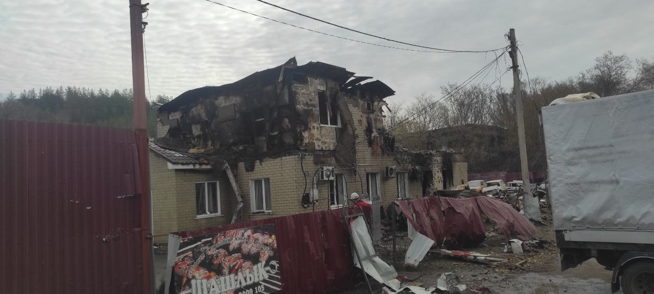 Окупанти показали наслідки прильоту в Біловодську