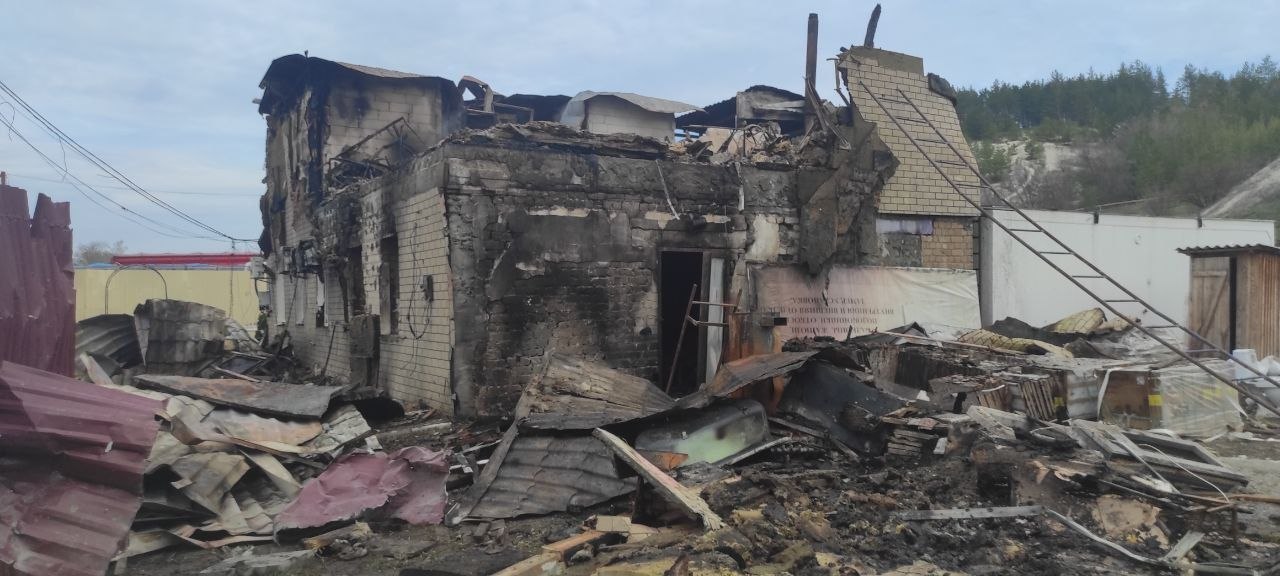 Окупанти показали наслідки прильоту в Біловодську