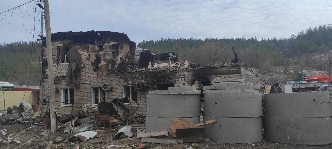 Окупанти показали наслідки прильоту в Біловодську