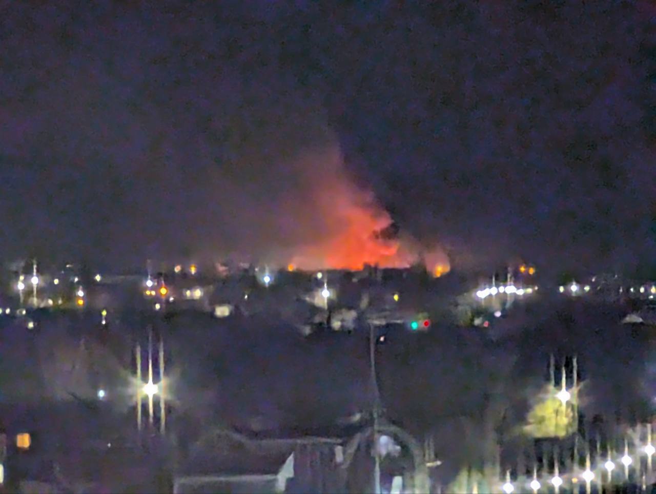 Вночі дрони завітали до Луганська