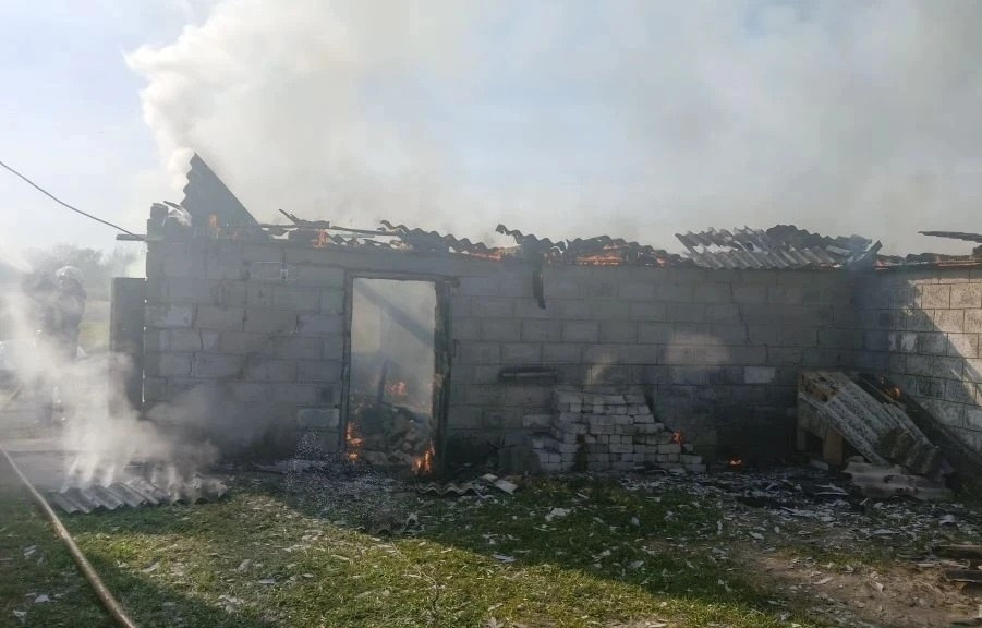 На окупованій Луганщині повідомляють про пожежу в Шульгинці 