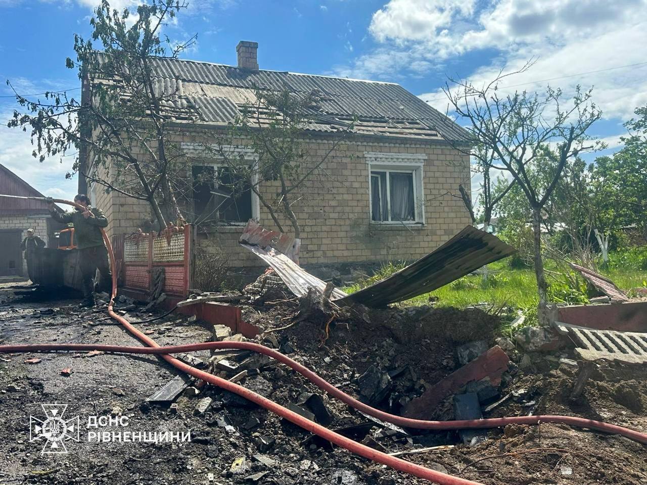 Росія здійснює масштабну атаку дронами по заходу України