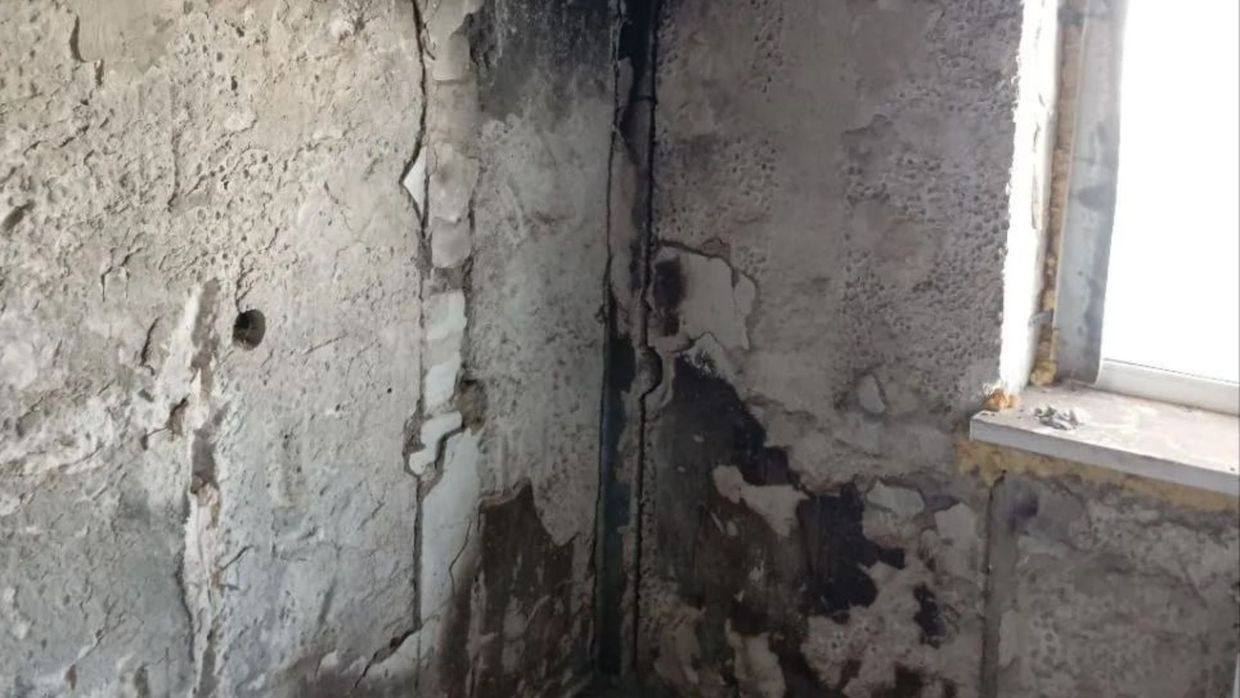 У «відремонтованому» будинку в окупованому Сіверськодонецьку виявили тріщини