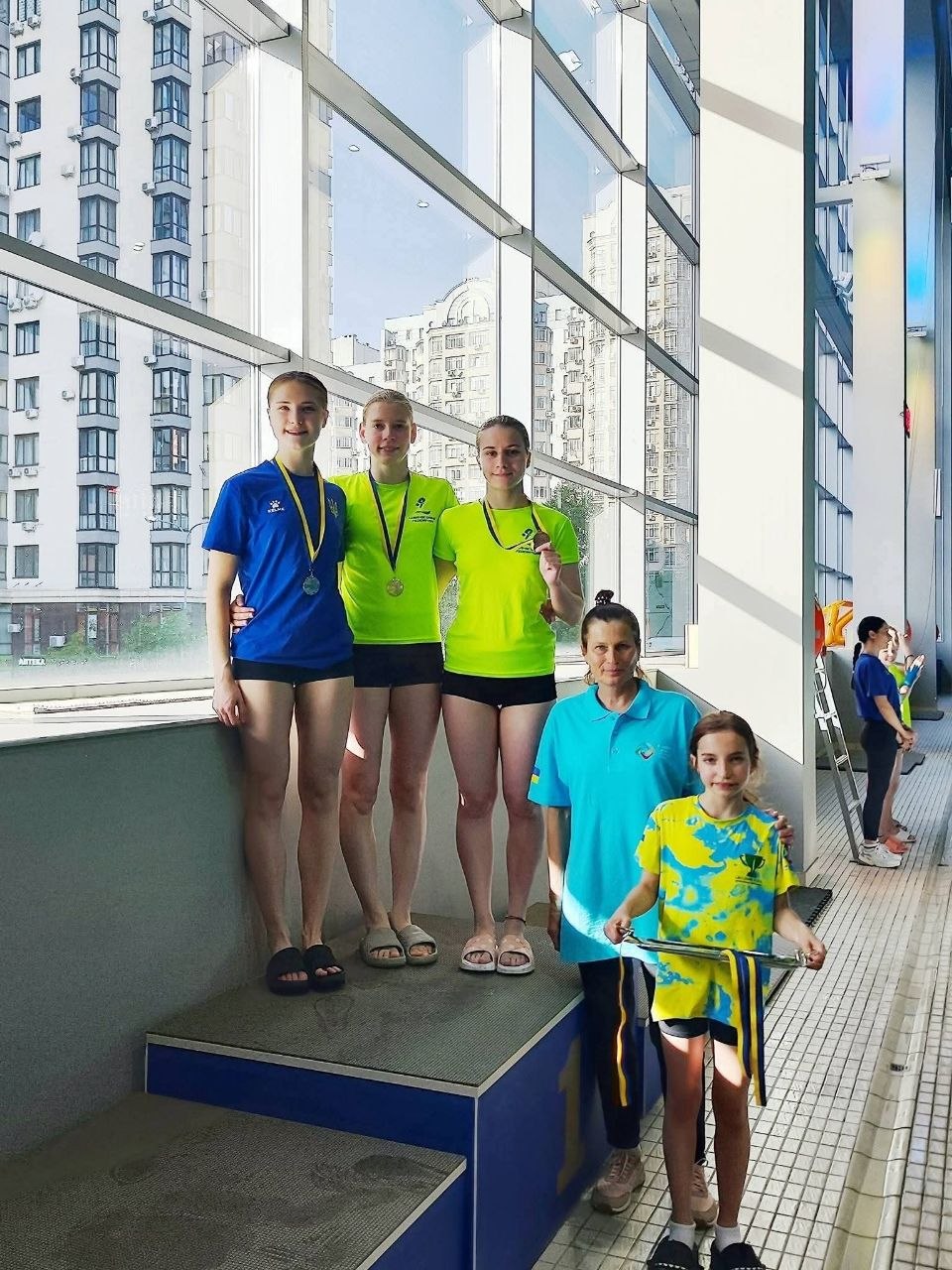 Луганські спортсменки здобули ще три медалі чемпіонату України зі стрибків у воду