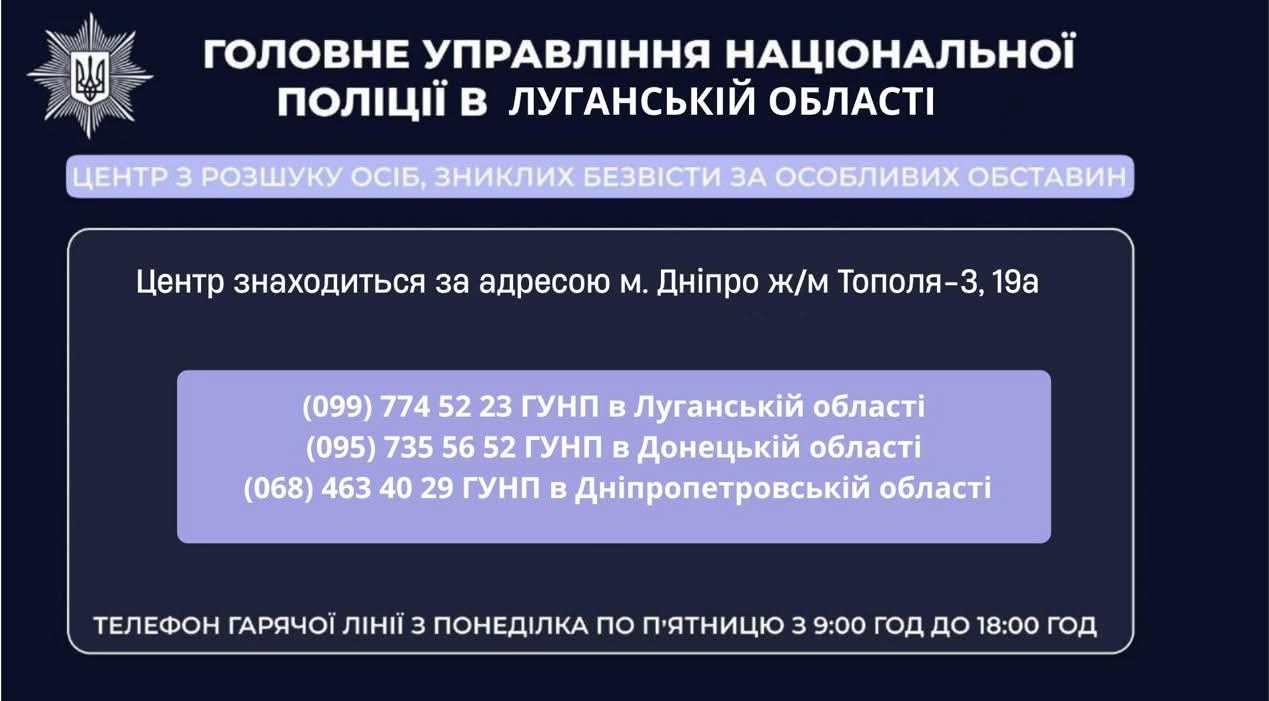 Якщо зникла безвісти близька людина