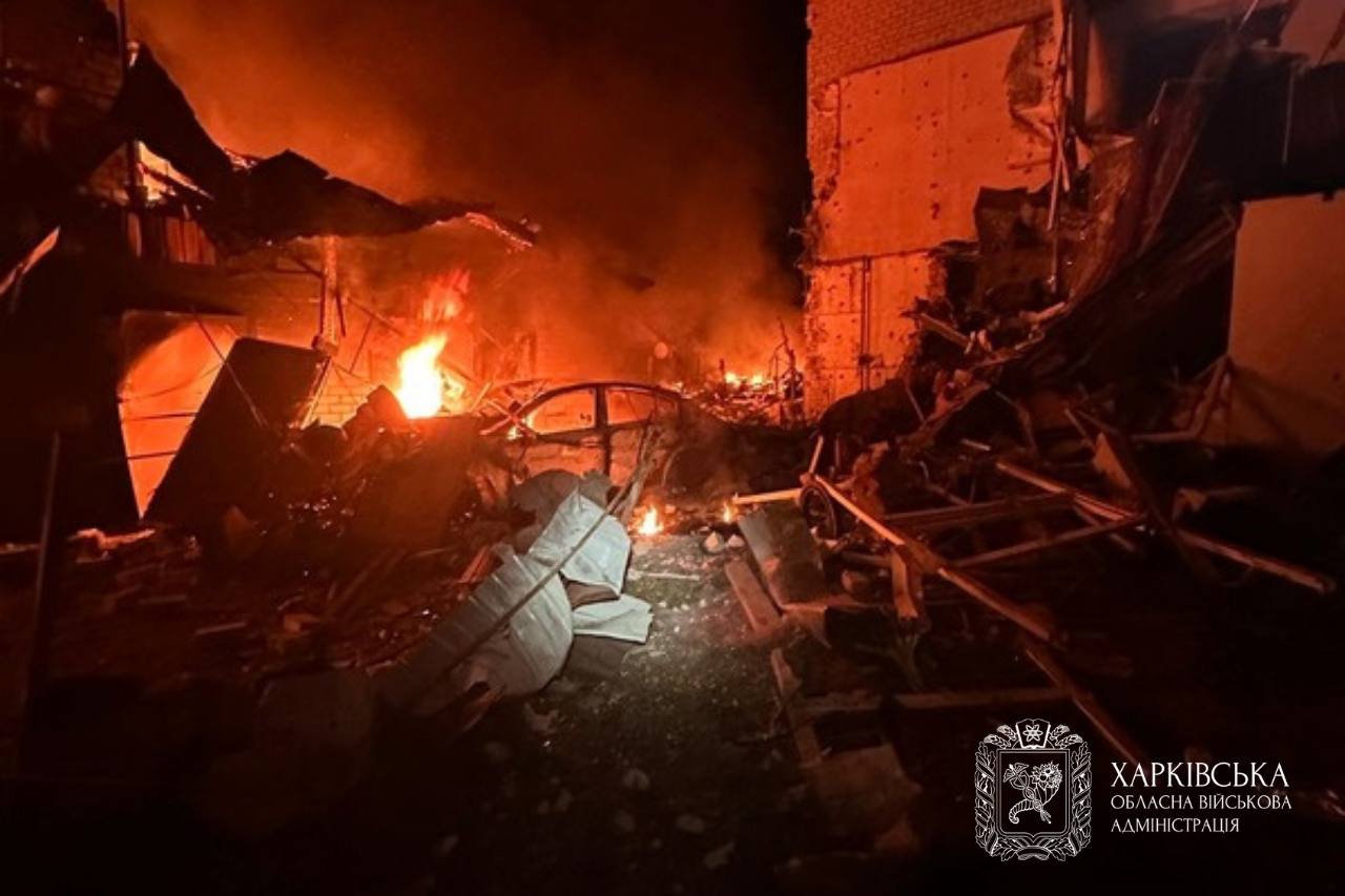 Вночі рф атакувала Харківщину 
