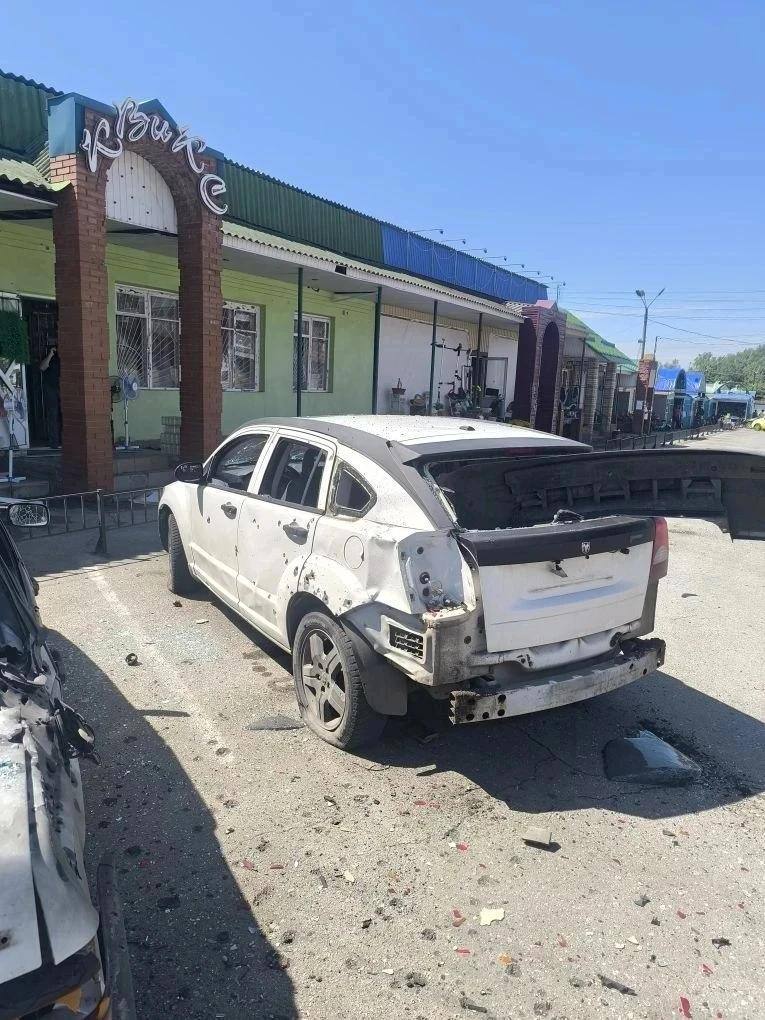 У Сватовому прилетіло на центральний ринок