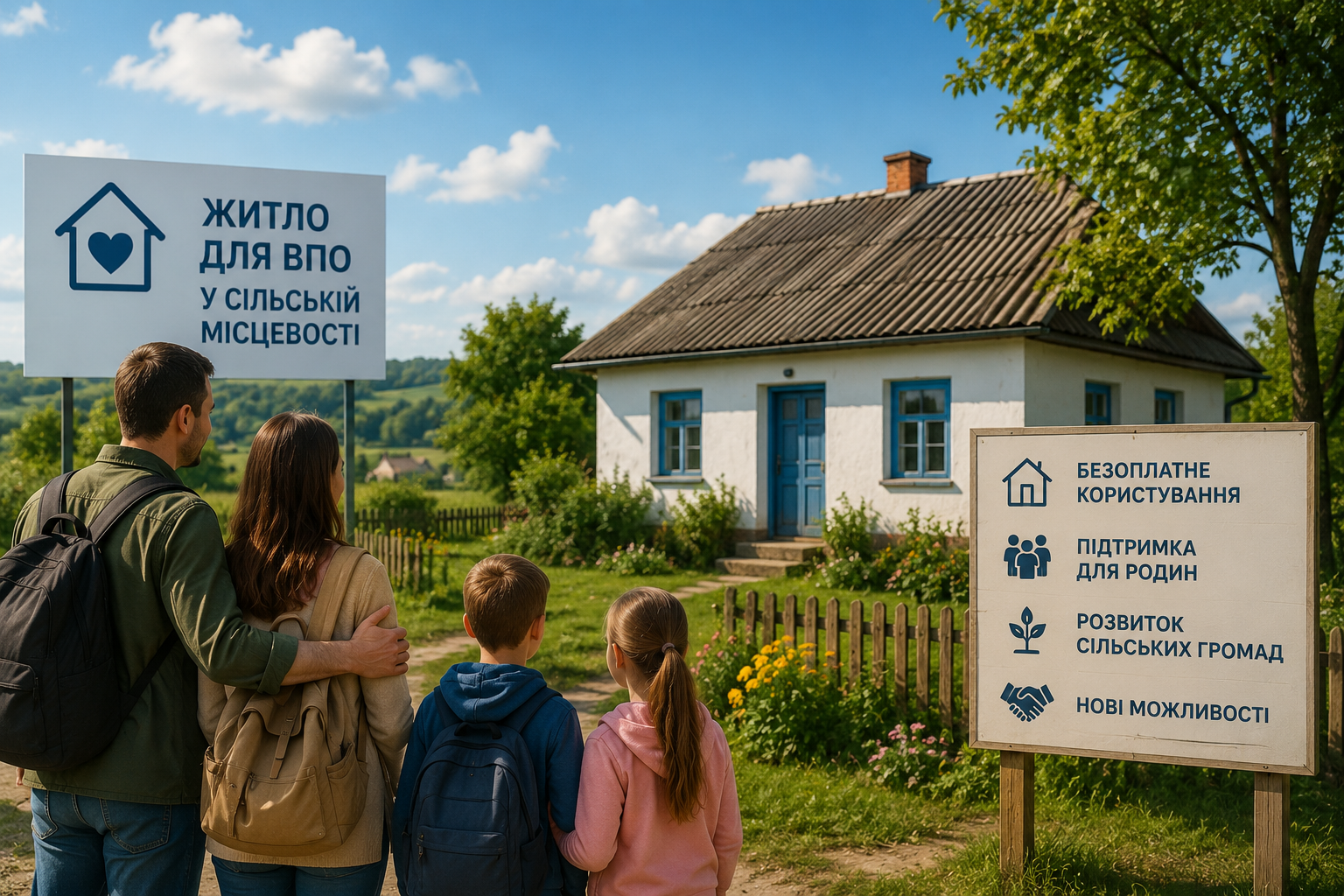 Житло для ВПО у селі