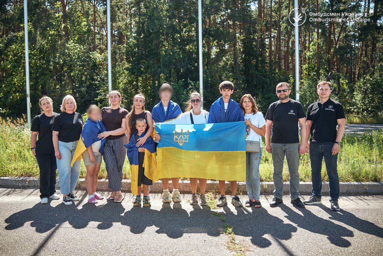 З окупованих територій повернули чотирьох дітей