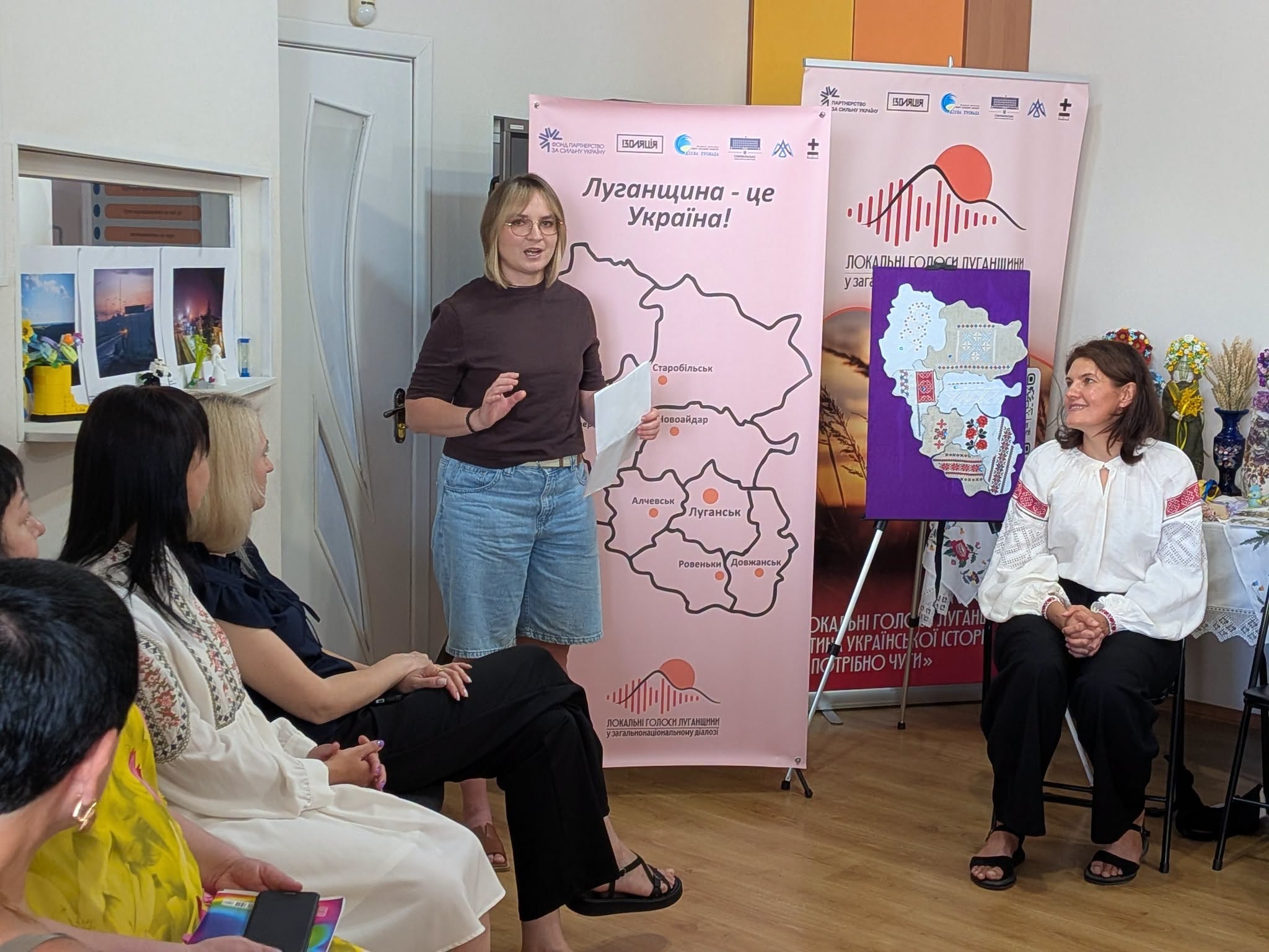У Черкасах земляки з Луганщини зібралися на творчій зустрічі «Степами до своїх»