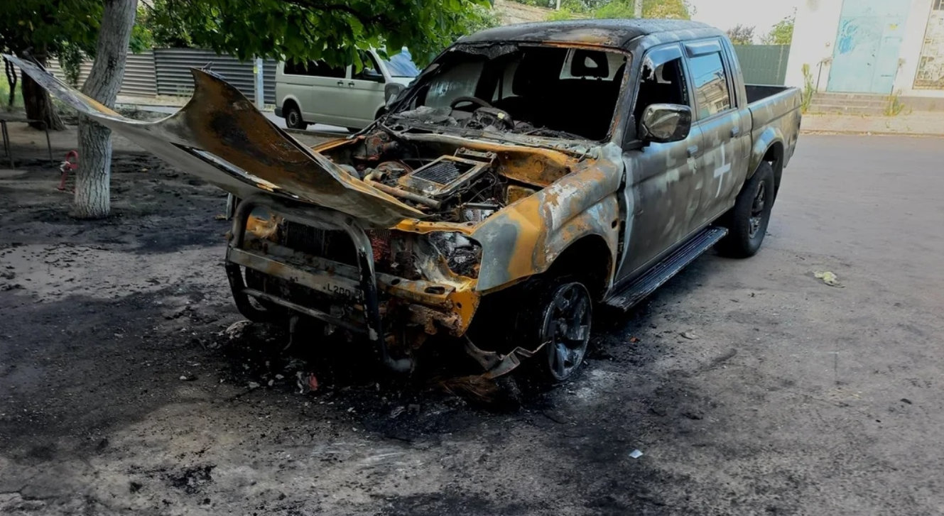 Уродженку Луганщини підозрюють у причетності до підпалу автомобіля волонтера