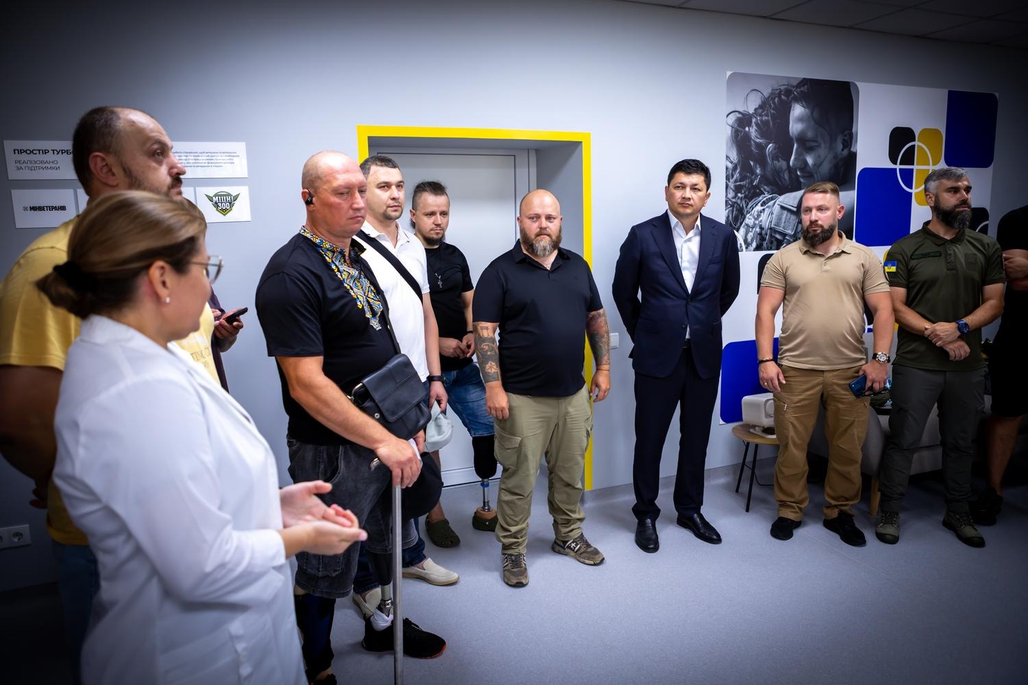 У релокованій Сіверськодонецькій лікарні відкрили простір для ветеранів
